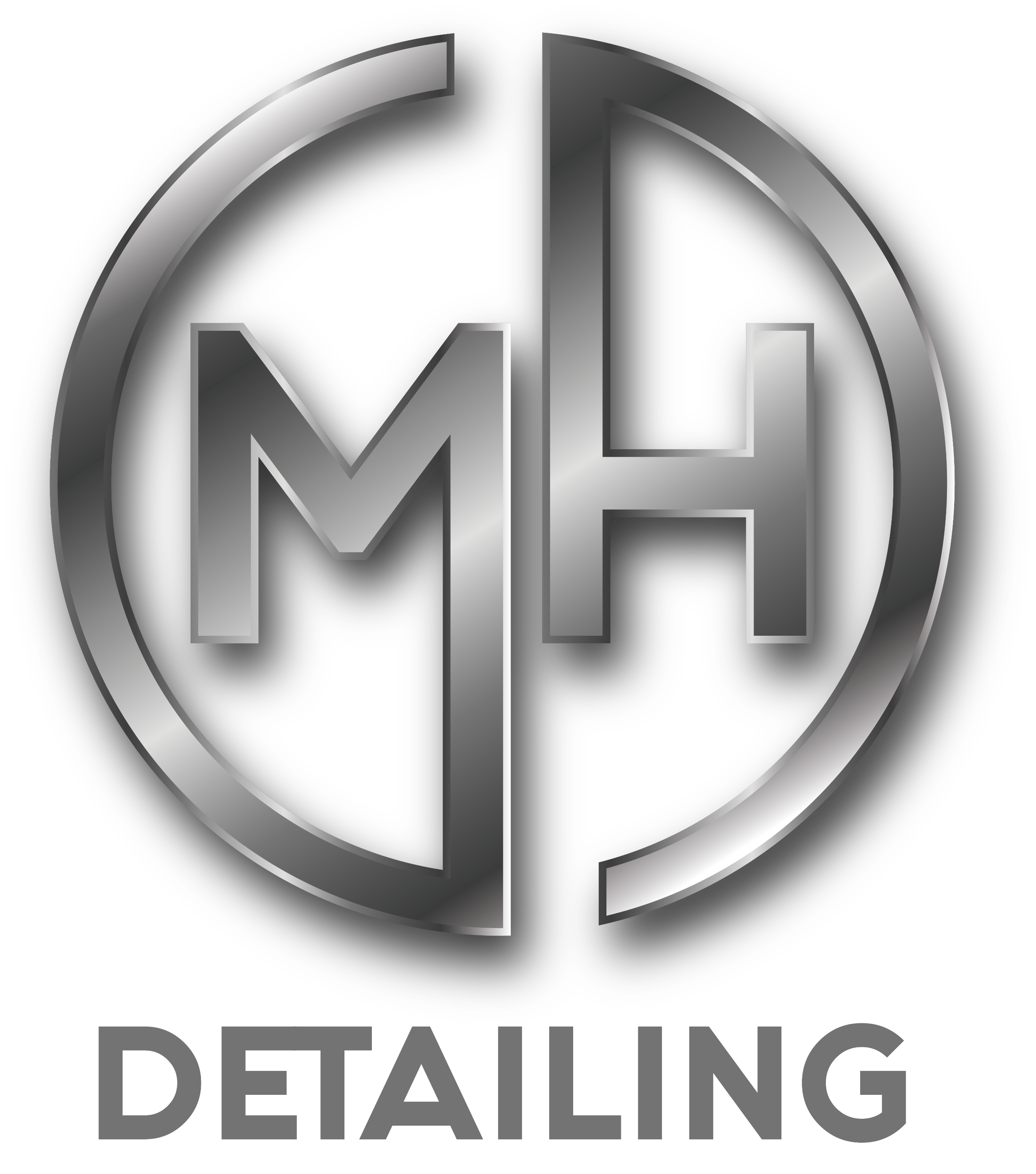 Mh Detailing Protection Ppf A L Isle Adam LOGO ME╠uTAL FOND BLANC Sans Fond 1