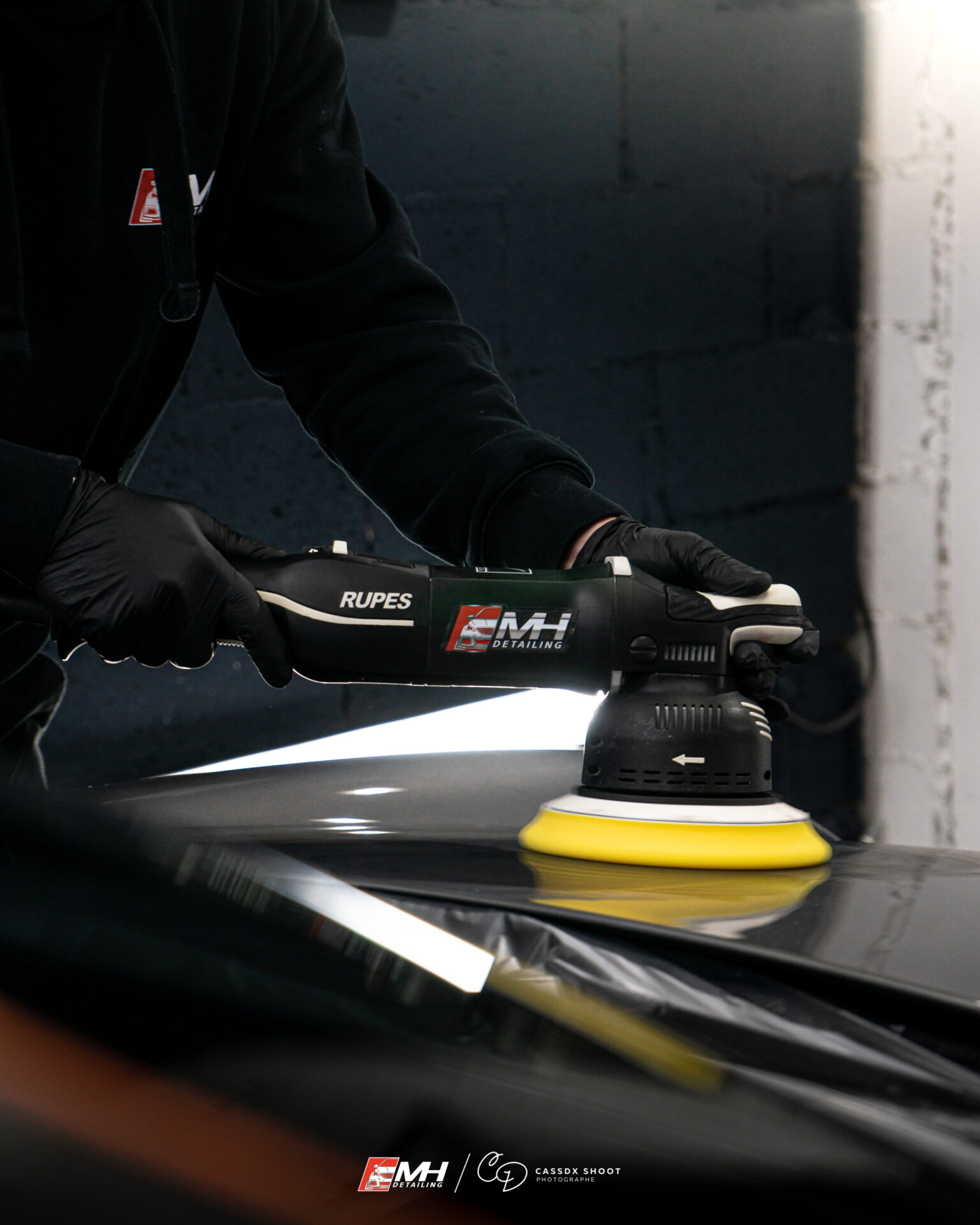 brillance carrosserie Porsche 911 997 après detailing Val d’Oise