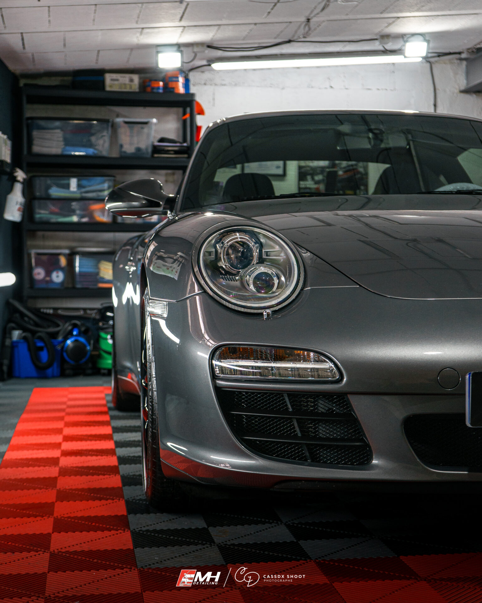 correction vernis Porsche 911 997 suppression micro rayures