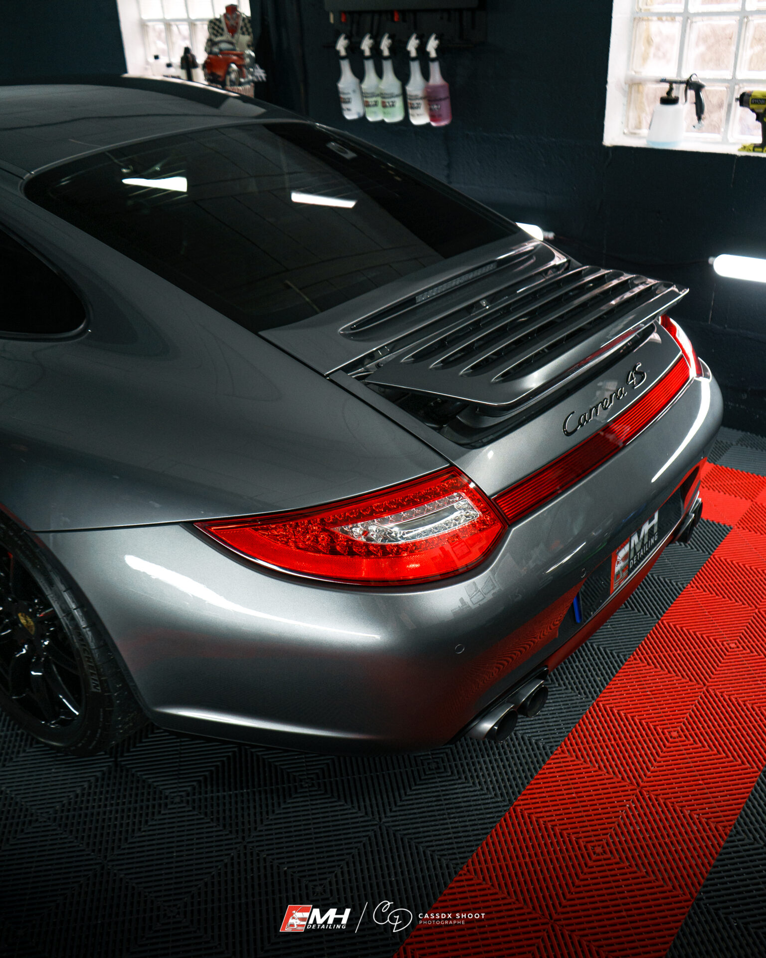 detailing automobile Porsche 911 997 dans le Val d’Oise